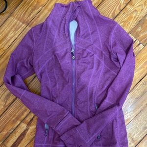 lululemon jacket size 4 purple
